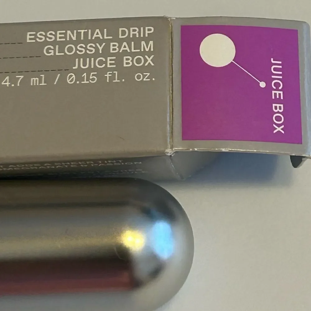 🌻 REM BEAUTY Juice Box Essential Drip Glossy Balm New FullSz